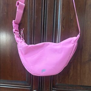 Fabletics Sling Bag in the color Pink